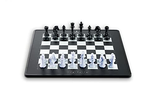 MILLENNIUM Electronic Chess Board Set  Play Online  USB and Bluetooth Enabled  Autosensing Moves  AI Chess Board  Kids  Adults  Real Chess Pieces  Smart Chess Board  LCD Display  by Millennium Chess - Image 1