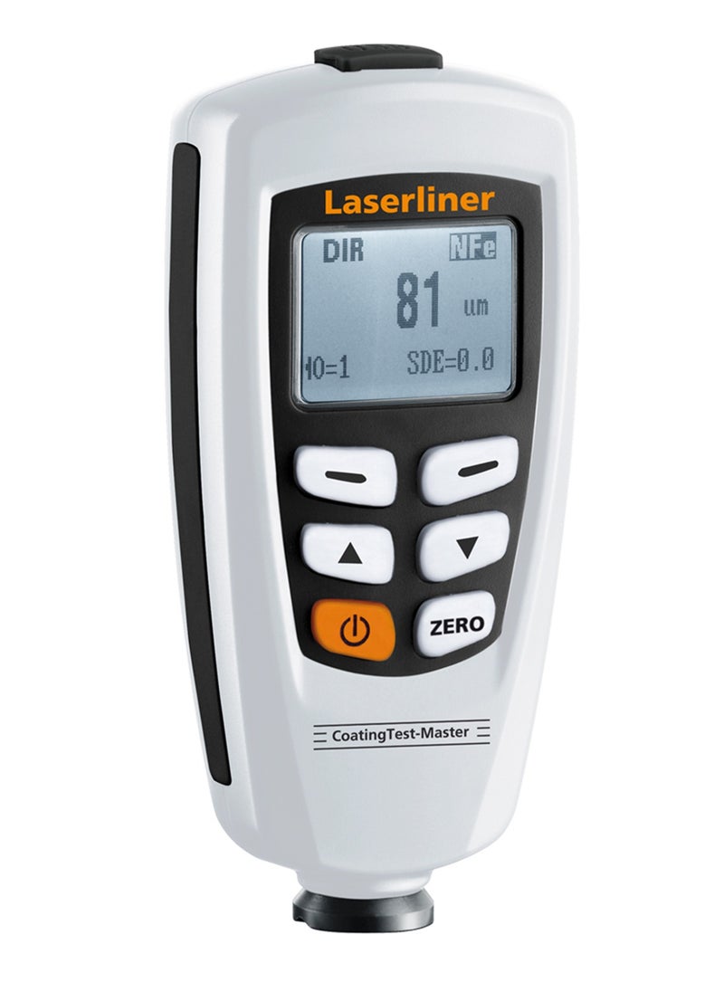 Laserliner - Laserliner Paint Thickness Gauge Digital Coating Thickness Tester for Automotive Depth Meter Gauge for Cars and Industrial Measurement, Fe/Nfe Probe, Range 0~1250um, Auto Digital Calibration, 082.150A - Image 1