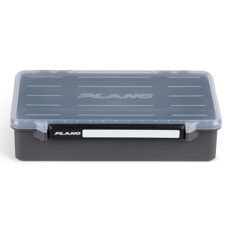 Plano StowAway 3700 Deep Open Stow Tackle Box, with Corrosion-Preventive Rustricor, Single Latch Design, Transparent DuraView Lid, Stackable Storage for Fishing Bait, Lures and Gear - Image 1