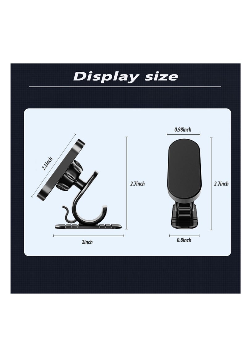 SYOSI Magnetic Phone Mount for Car - Super Strong Magnetic Attraction & 360° Rotatable Car Phone Holder Mount - Universal Magnetic Car Mount Fits All Smartphones  - Image 4