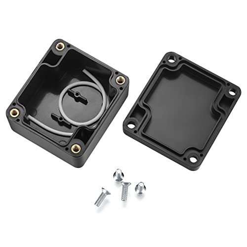 Fulushouxi Project Box, 4 Pcs Electrical Junction Box, IP65 Waterproof Electrical Project Case, ABS Plastic Dustproof Outdoor Electrical Boxes, Electronic Junction Box Power Enclosure, 2.5x2.3x1.4 inch (A) - Image 3