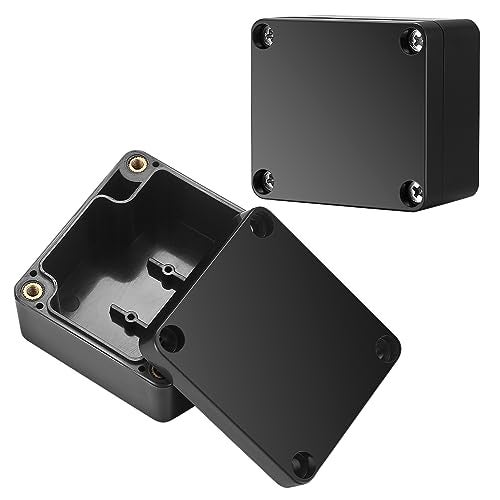 Fulushouxi Project Box, 4 Pcs Electrical Junction Box, IP65 Waterproof Electrical Project Case, ABS Plastic Dustproof Outdoor Electrical Boxes, Electronic Junction Box Power Enclosure, 2.5x2.3x1.4 inch (A) - Image 5