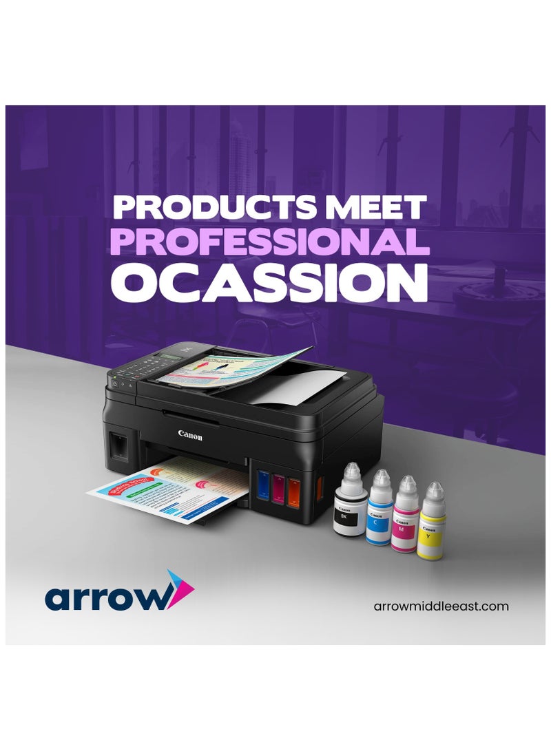 ARROW TONER CARTRIDGE 203A CF540A FULL SET OF 4 PACK BLACK,CYAN,YELLOW,MAGENTA Replacement For HP Colour LaserJet Pro M254dw/254nw HP Colour LaserJet Pro MFP M280nw HP Colour LaserJet Pro MFP M281fdw/281fdn Canon i-SENSYS LBP621Cw/LBP623Cw/MF641Cw/MF643Cdw/ MF645Cx CANON Colour image CLASS MF642Cdw/MF641Cw/MF644Cdw/ LBP622Cdw HP Colour LaserJet Pro M252dn/252n HP Colour LaserJet Pro MFP M277dw/277n HP Colour LaserJet Pro MFP M274n Canon Colour image CLASS MF634Cdw /LBP612Cdw/MF632Cdw Canon Colour i-SENSYS MF631Cn/633Cdw/635Cx/LBP611Cn/613Cdw Canon Satera MF634Cdw MF632Cdw/LBP612C/LBP611C - Image 5