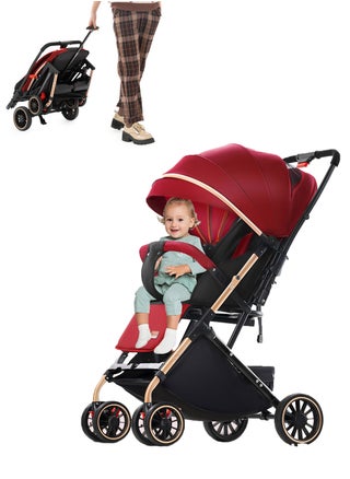 High View Stroller-Red