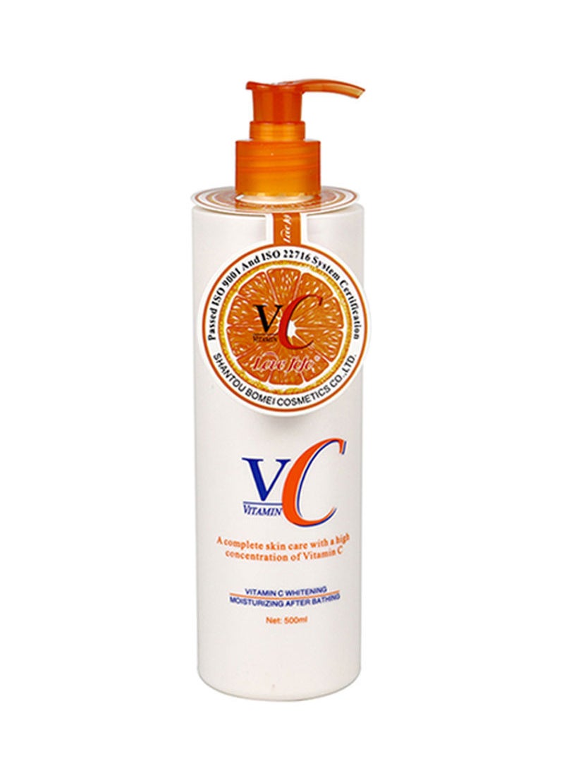Love JoJo - Vitamin C Whitening Moisturizing After Bath Cream 500ml - Image 1