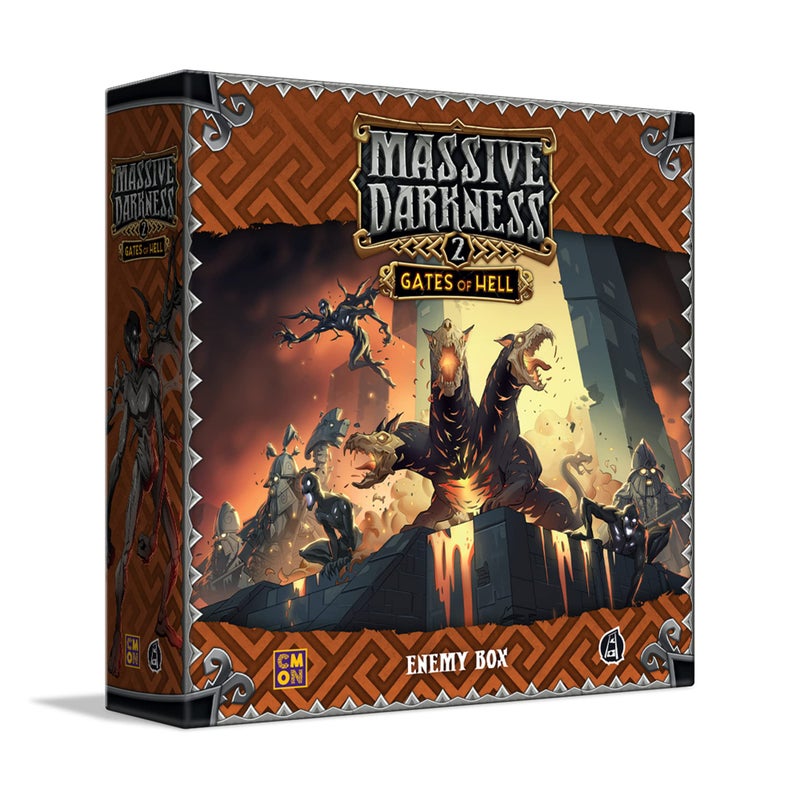 CMON Massive Darkness 2 Gates of Hell Enemy Box Expansion Tabletop Miniatures Game Cooperative Strategy Game for Adults and Teens Ages 14 16 Players Average Playtime 60 Minutes Made - Image 3