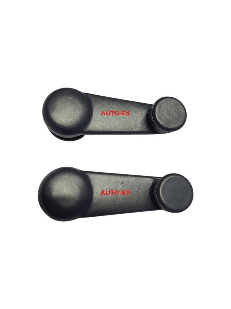 Auto-Ex Inner Door Window Regulator Handle Beige Compatible/Replacement for Kwid/Go/Go Plus/Redi Go/Sunny/Micra - Image 1