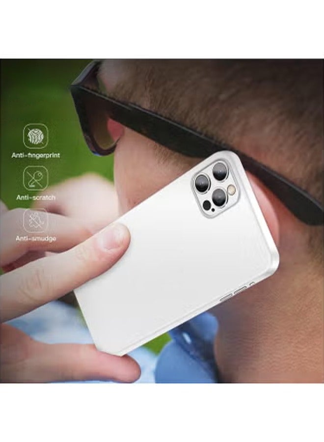 Slim Case for iPhone 15 Pro Max – Ultra-Thin Matte Finish Back Cover with Camera Protection – Anti-Fingerprint, Scratch-Resistant, and Non-Yellowing Lightweight Skin Case – Sleek Minimalist Design - Image 4