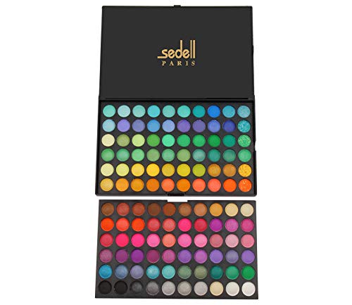 Sedell Paris Bold Bright Collection 120 Colors Eyeshadow Palette Including Shimmer Matte01 - Image 3