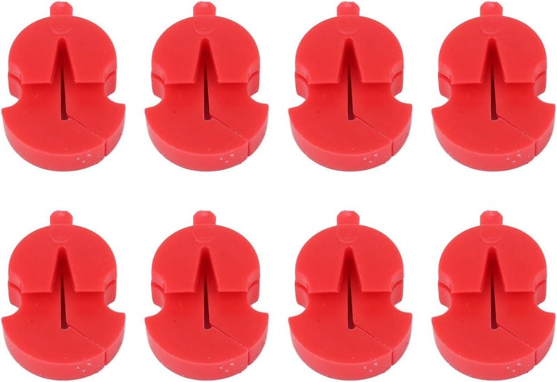 Violin Single Hole Practice Quiet, Low Sound Useful 8 Pcs Violins Quiet Not Disturbing Others Tunable Instrument for Musicians (Red) - Image 1