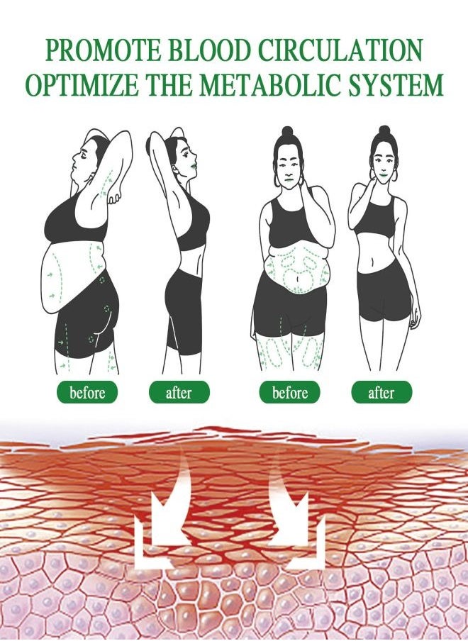 SOUTH MOON - 12 Pieces Of Body Shaping Stickers For Lazy People - Image 1