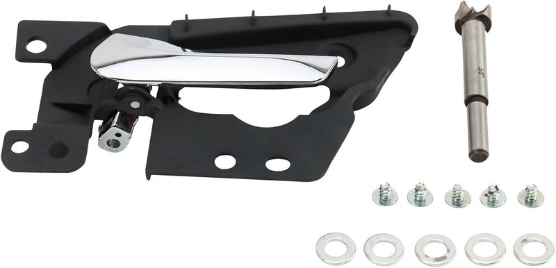 TRQ Front Left Rear Interior Door Handle Compatible with 2006-2013 Chevrolet Impala - Image 5