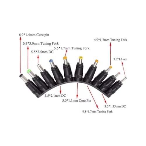 CentIoT - 34 in 1 DC 5.5X 2.1 MM Male DC Jack Socket Connector to 34 Types Male Power Plug (34 in 1) - Image 4