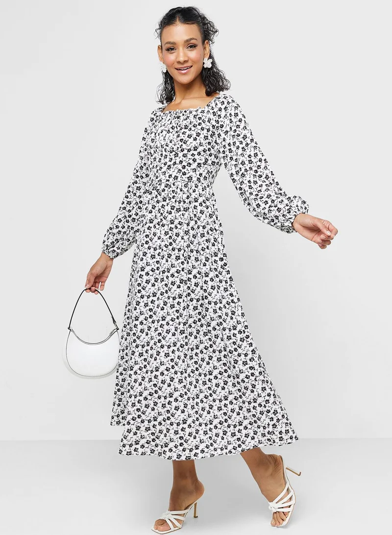 ELLA Floral Print Dress