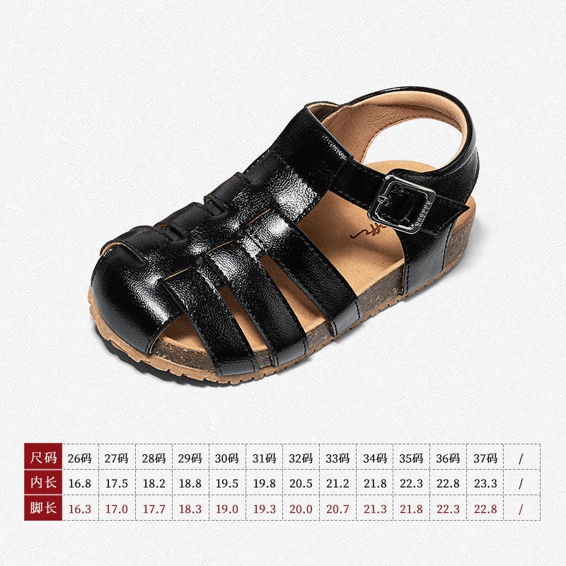 Snafi Children'S Sandals Girls Beach Shoes 2025 Birkenstocks Shoes Little Girls Soft Sole Beach Shoes - Image 1