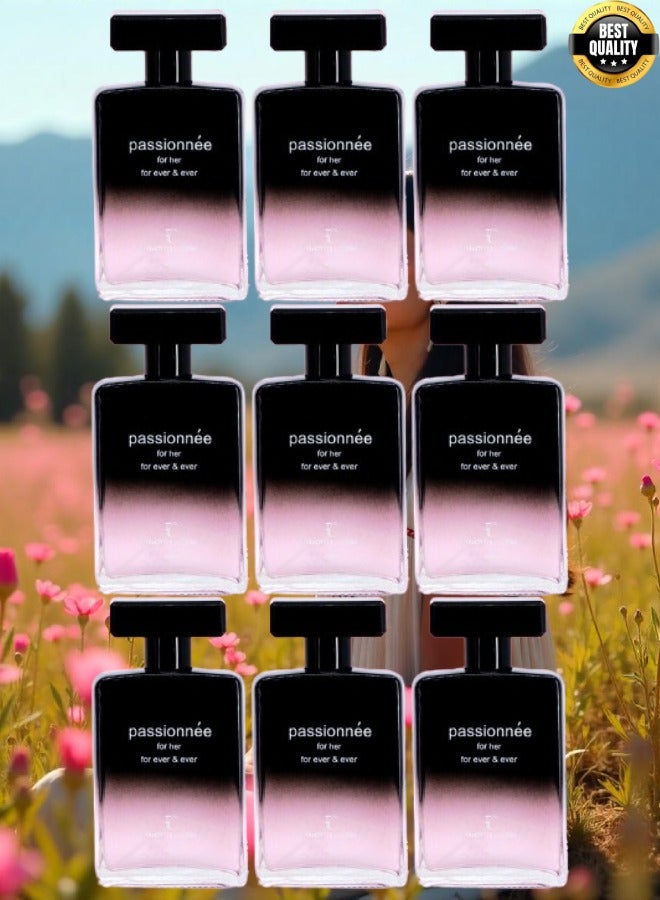 FANCY COLLECTION 9 Pieces Passionnée For Her Perfume EDT 100ML - Image 1
