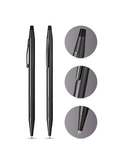 Cross Cross Classic Century Black PVD Ballpoint Pen with Micro Knurl Grip in Premium Packaging, Micro Knurl - Black (AT0082-136)  - Image 2