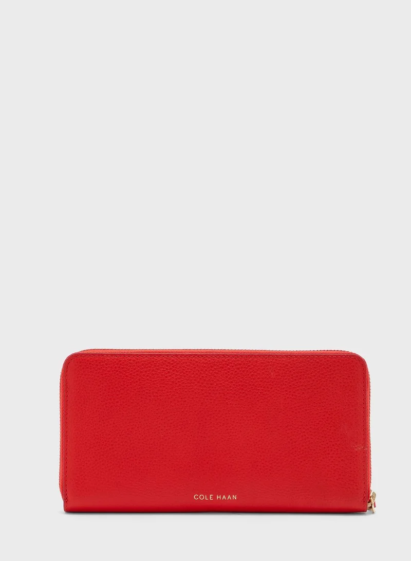 COLE HAAN Zip Through Clutch