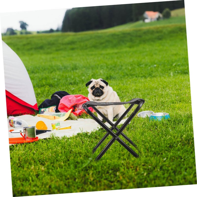 Portable Folding Stool Lightweight Outdoor Chair for Camping Fishing Picnics Easy Carry - Image 3