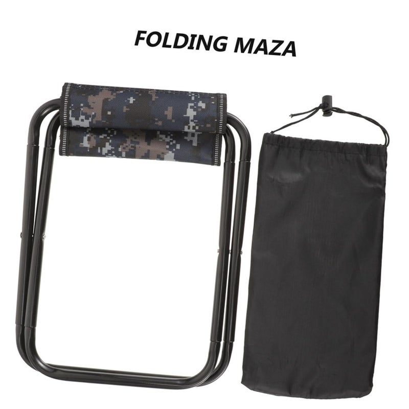 Portable Folding Stool Lightweight Outdoor Chair for Camping Fishing Picnics Easy Carry - Image 5