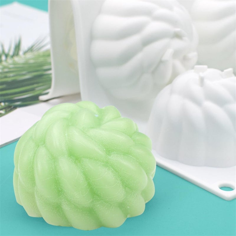 mostsom Silicone Molds Flower Soap Mold for Chocolate, Candy, Jelly, Ice Cube, Dog Treats, Cupcake Baking Mould, Muffin Pan Non-Stick Food Grade (Flower B_11.8x6.88x1.72 inch) - Image 4