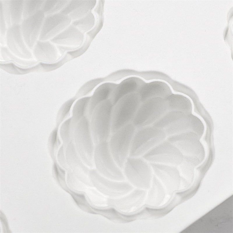 mostsom Silicone Molds Flower Soap Mold for Chocolate, Candy, Jelly, Ice Cube, Dog Treats, Cupcake Baking Mould, Muffin Pan Non-Stick Food Grade (Flower B_11.8x6.88x1.72 inch) - Image 5