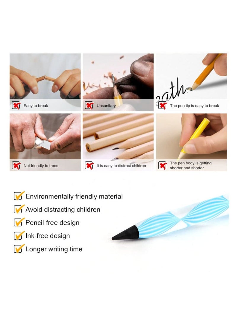 Y&D Inkless Pencil, Infinity Reusable Everlasting Erasable Portable Pencil for Writing, Drawing, Students Office School Supplies (5 PCS)  - Image 5