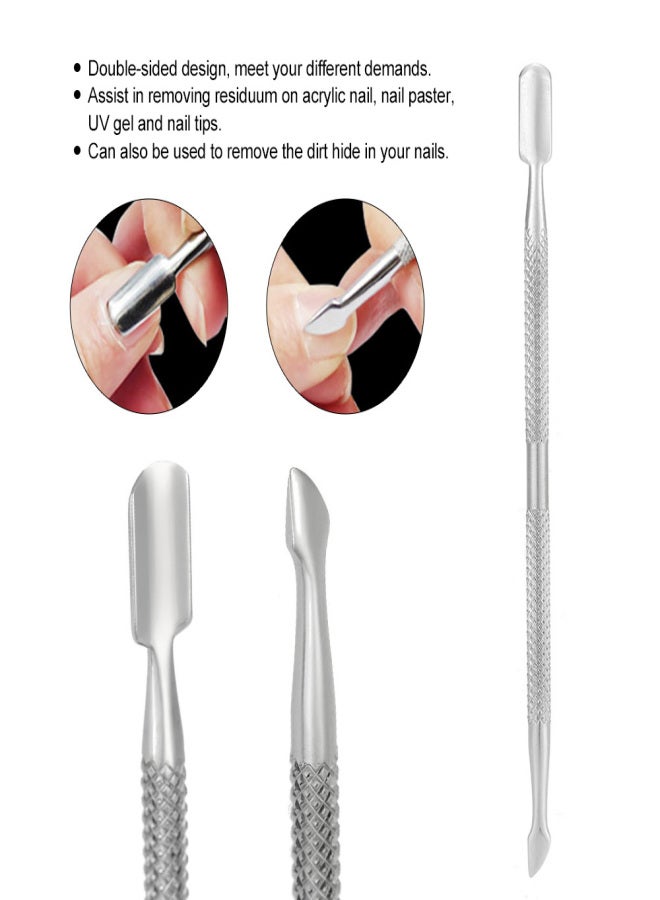 3Pcs Stainless Steel Nail Clipper Kit Nail Tools Manicure & Pedicure Set Professional Travel & Grooming Kit - Image 2