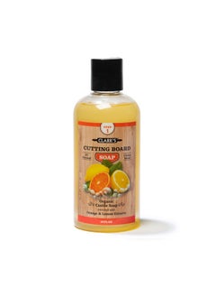 Clark's CLARK'S Cutting Board Organic Soap - Cleaner for Butcher Block, Countertop and Utensils - Enriched with Natural Orange & Lemon Extracts - Cleans and Restores Wood - Use Before Food Safe Mineral Oil  - Image 1
