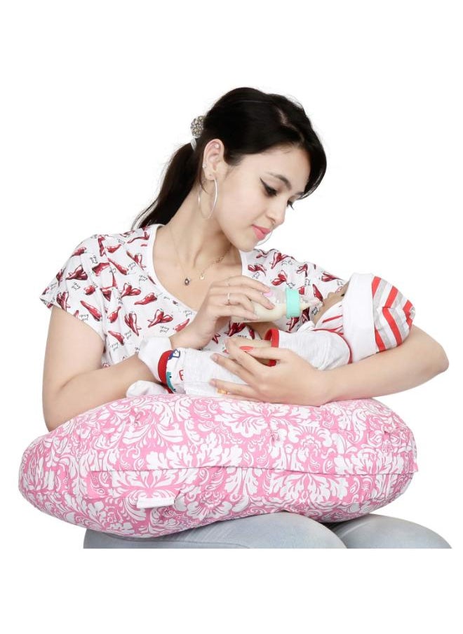 Moro Moro C-Shape Nursing & Maternity Pillow – Soft, Breathable Support for Breastfeeding & Pregnancy  - Image 1