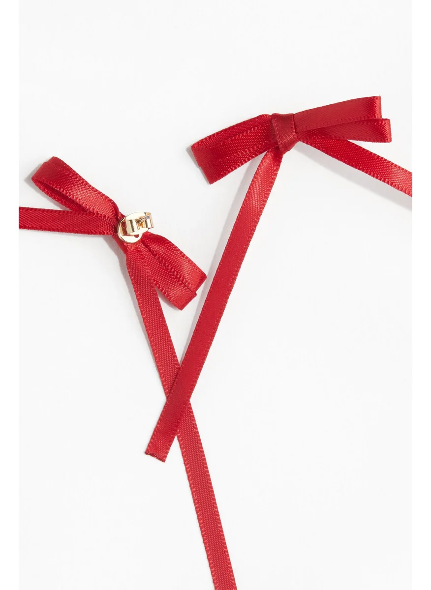 H&M Bow-Decorated Earrings