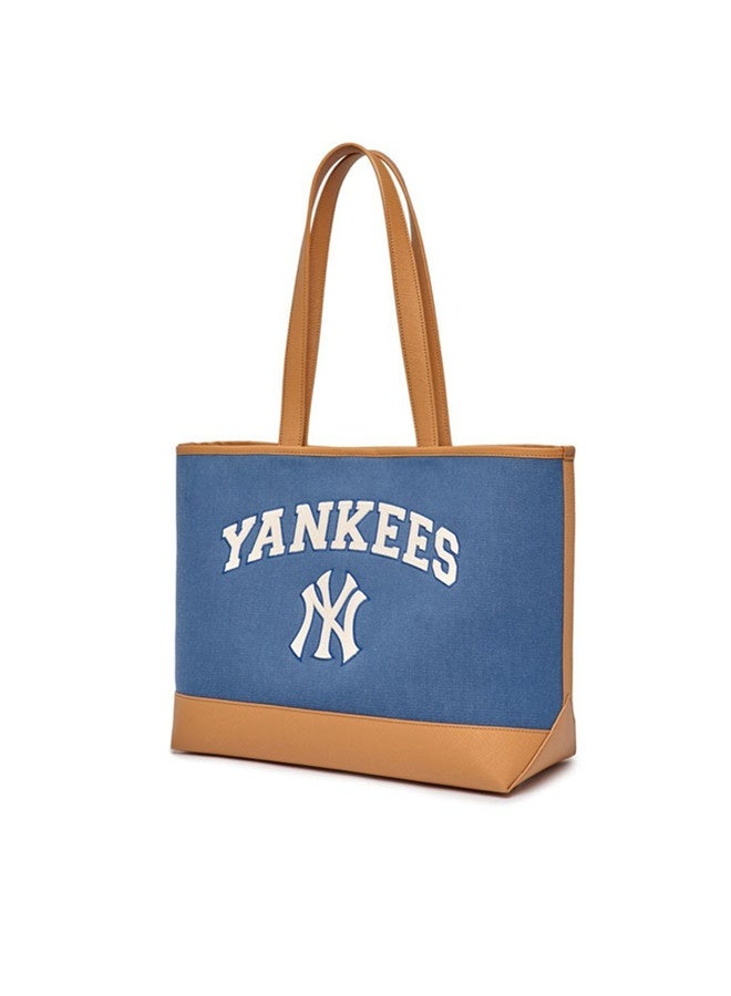 MLB Women's Large-Capacity Bag All-Match Commuter Shoulder Bag Student Tote Bag - Image 3