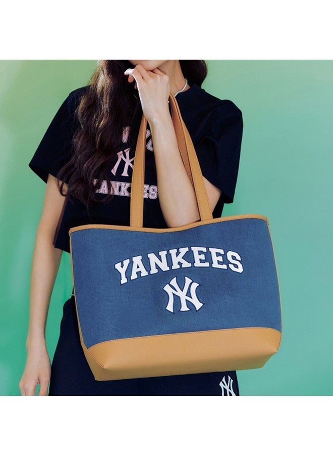 MLB Women's Large-Capacity Bag All-Match Commuter Shoulder Bag Student Tote Bag - Image 2