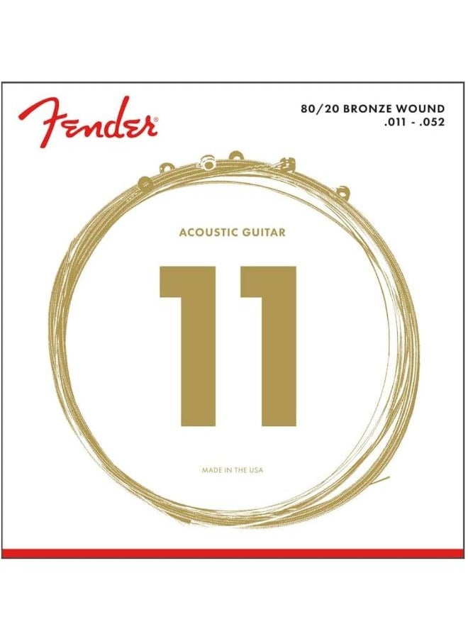 FENDER - Strings Phosphor Bronze Wound .011 - .052 - Image 1