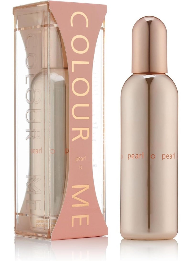COLOUR ME Rose Perfume for Women Colour Me Pearl 100ml | Romantic Rose Perfume for Women with Jasmine, Patchouli & Cedarwood | Luxury Eau De Perfume for Her - Image 5