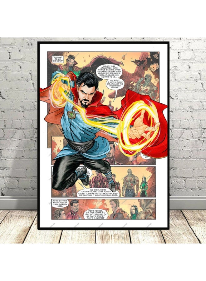 Nariele New Avengers Frameless Home Decor Wall Painting Poster