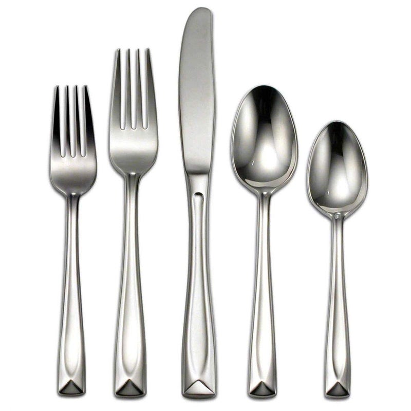 Oneida T837045A Lincoln 45-Piece Flatware Set  Service For 8 Silver - Image 1