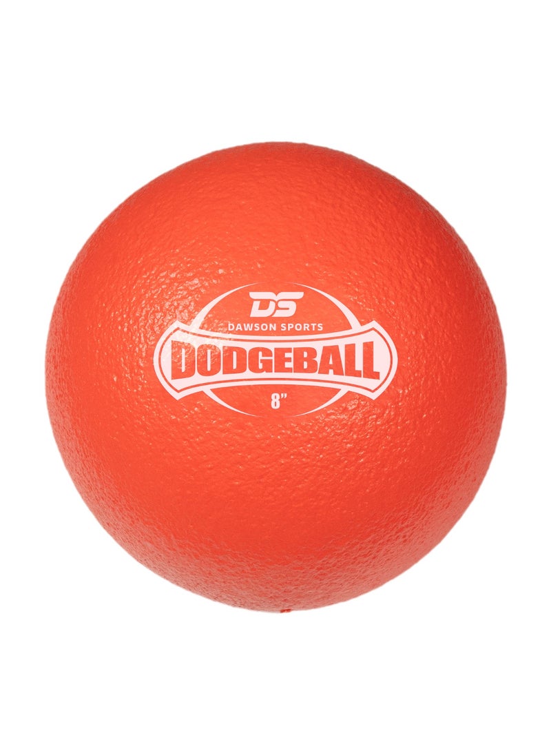 DAWSON SPORTS Foam Dodgeball - 8"  - Red 