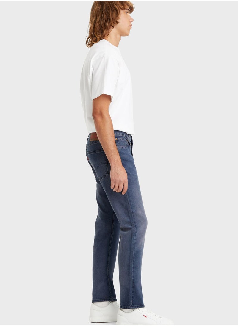Levi's - Mid Wash Straight Fit Jeans - Image 1