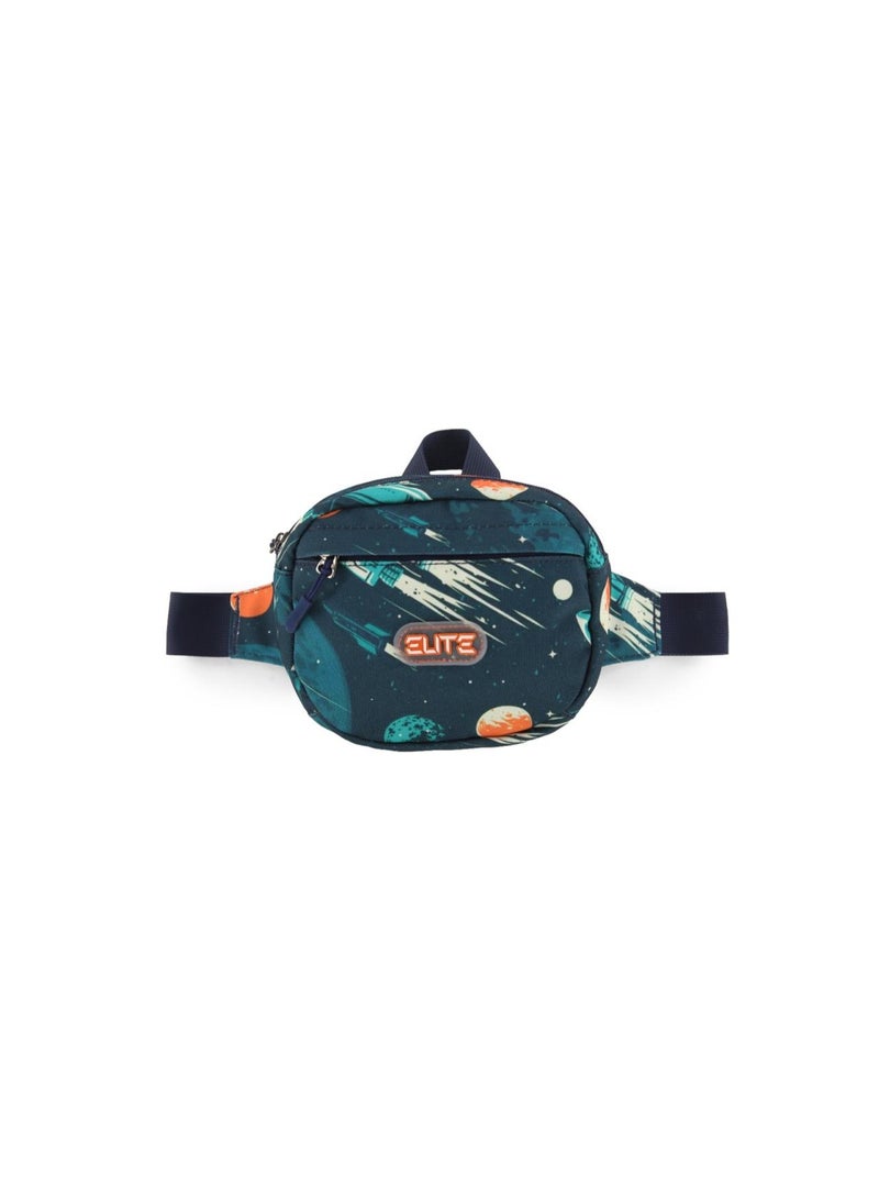 Elite Bags ELITE Premium Waist Bag, Lightweight Crossbody Bag with Adjustable Strap, Dual Zipper Compartments for Everyday Use & Travel - MAJESTIC GS 285 - Image 1