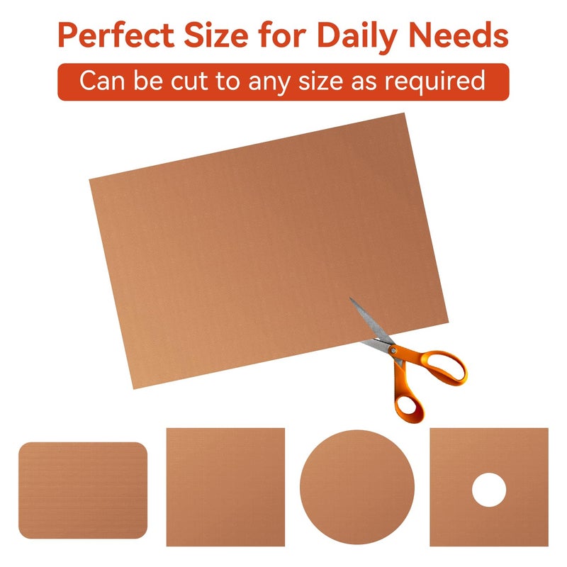 Mimekitchen Oven Liners for Bottom of Oven - 2 Pack Large Heavy Duty Mats, 23.6"x15.7" Non-Stick Reusable Liner for Electric, Gas, Toaster Ovens Grills - BPA & PFOA Free Kitchen Accessory to Keep Oven Clean - Image 5