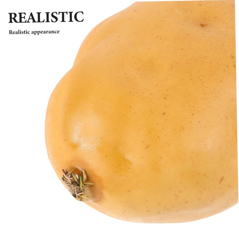 Realistic Foam Potato Model for Food Photography Kitchen Decor Artificial Vegetable Display - Image 4
