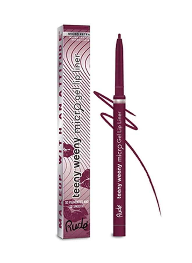 Rude Teeny Weeny Micro Gel Lip Liner - Temptation