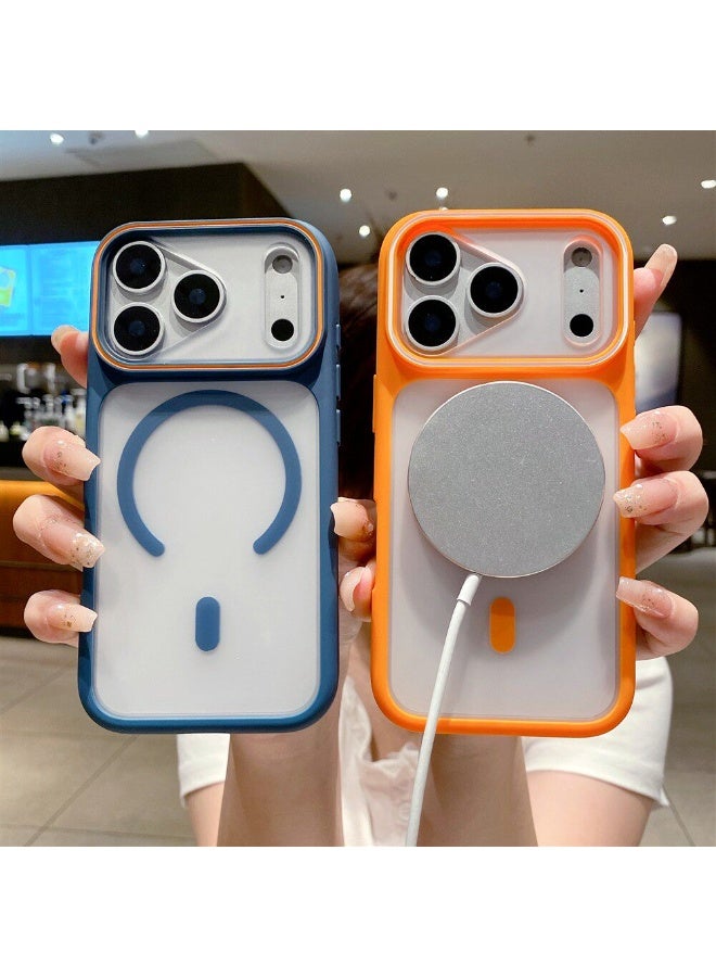 V.nice Frosted, skin-like magnetic semi-transparent, full-coverage shockproof phone case for Apple iPhone 17 Pro Max - Image 5