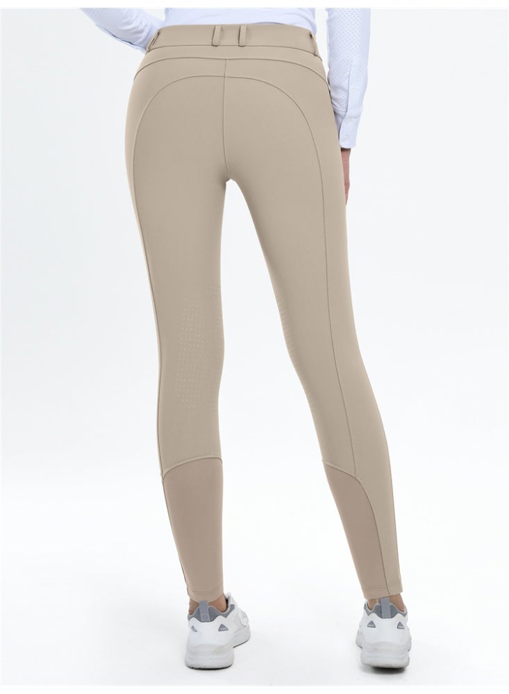 عام المرأة ركوب السراويل الركبة سيليكون المؤخرات الفروسية ركوب الخيل الجوارب مع جيب - Image 2