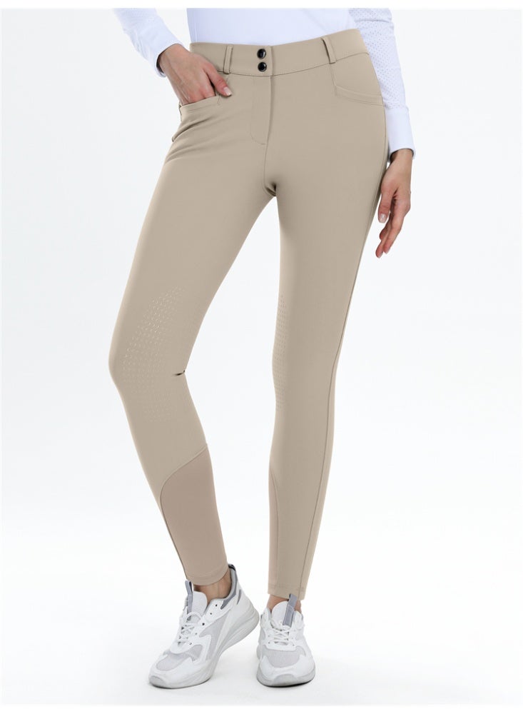 عام المرأة ركوب السراويل الركبة سيليكون المؤخرات الفروسية ركوب الخيل الجوارب مع جيب - Image 4