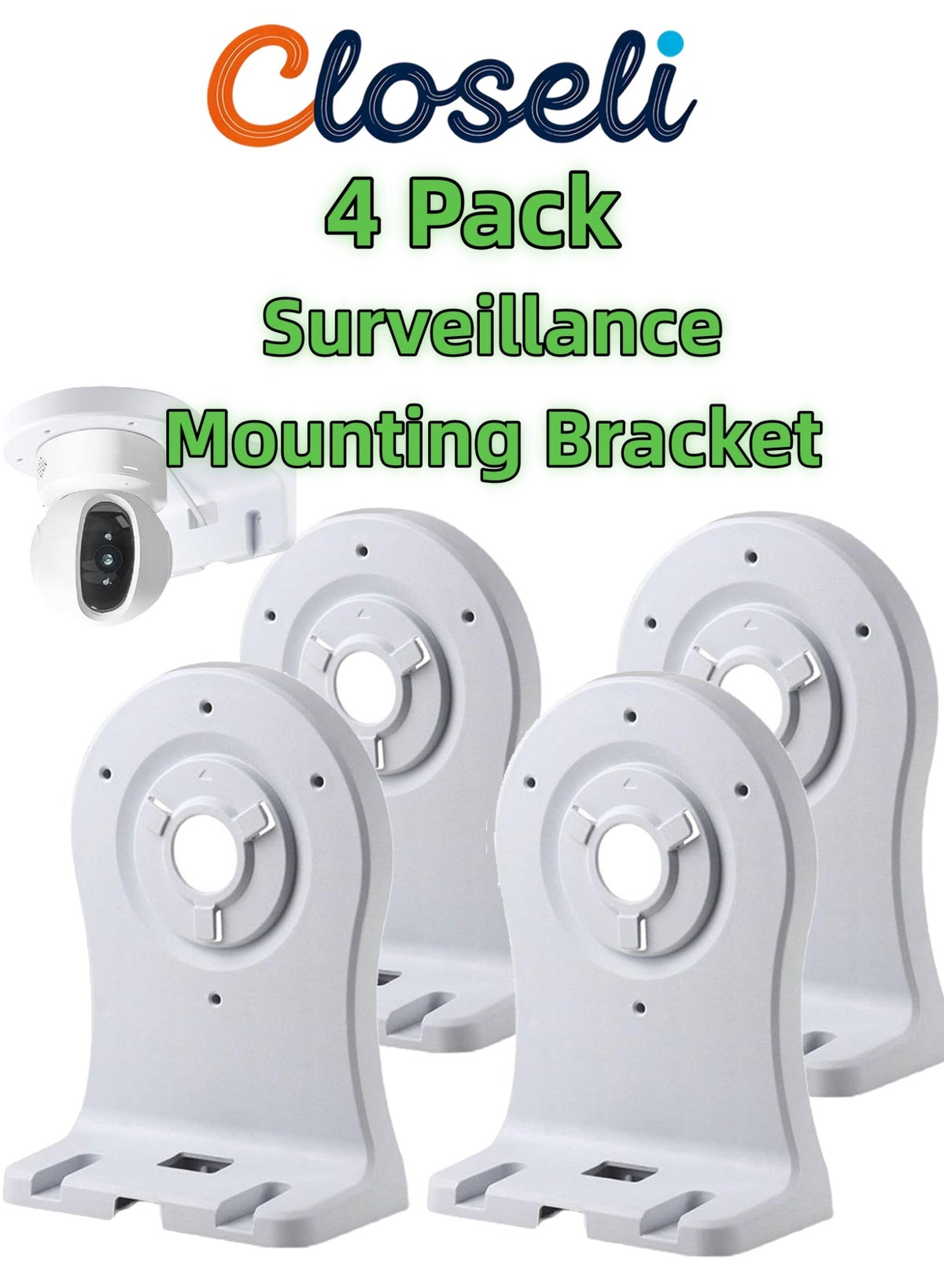 Closeli Closeli Home Camera Mount Holder 280 g Z2BAEFAF262AA0703B952Z