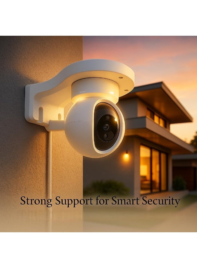 Closeli 4Pack Home Camera Mount Holder, Security Camera Installation Bracket, Compatible with EZVIZ C6 Series C4 Series IP Cameras, Wall Mount Ceiling Mount Corner Mount Stand, ABS Camera Bracket, Easy to Install with Cable Management - Image 5