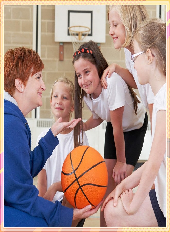 SATINIOR 4pcs Basketball Headbands for Girls Sport Headbands for Women Non-slip Adjustable Hair Bands Basketball Accessories for Girls Boys Teens Halloween(Double Color) - Image 4