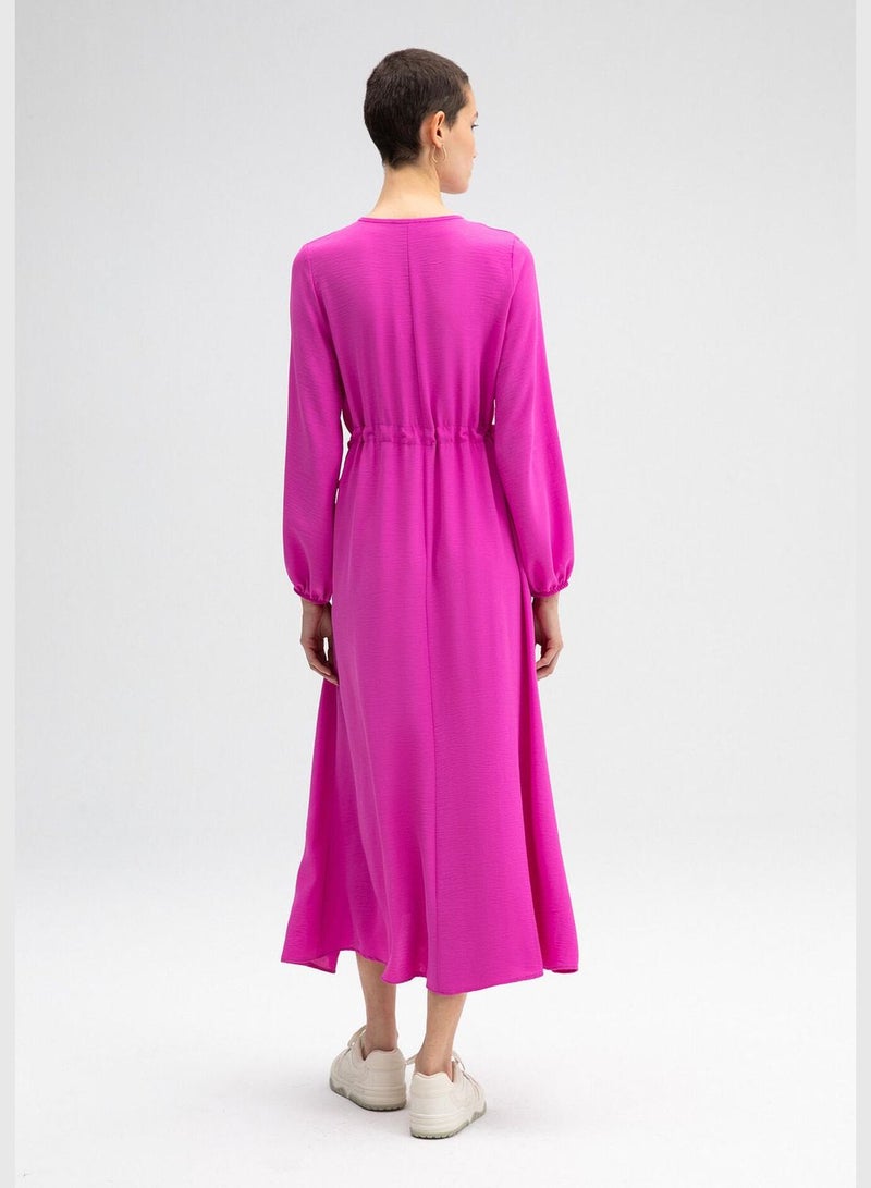 Touche فستان بوبلين متعدد الطبقات - Image 5